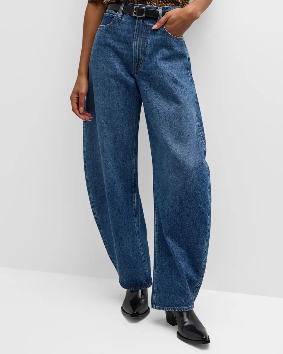 Frame Baggy Bubble Jeans | Thumbnail 4 Frame Baggy Bubble Jeans | Thumbnail 4