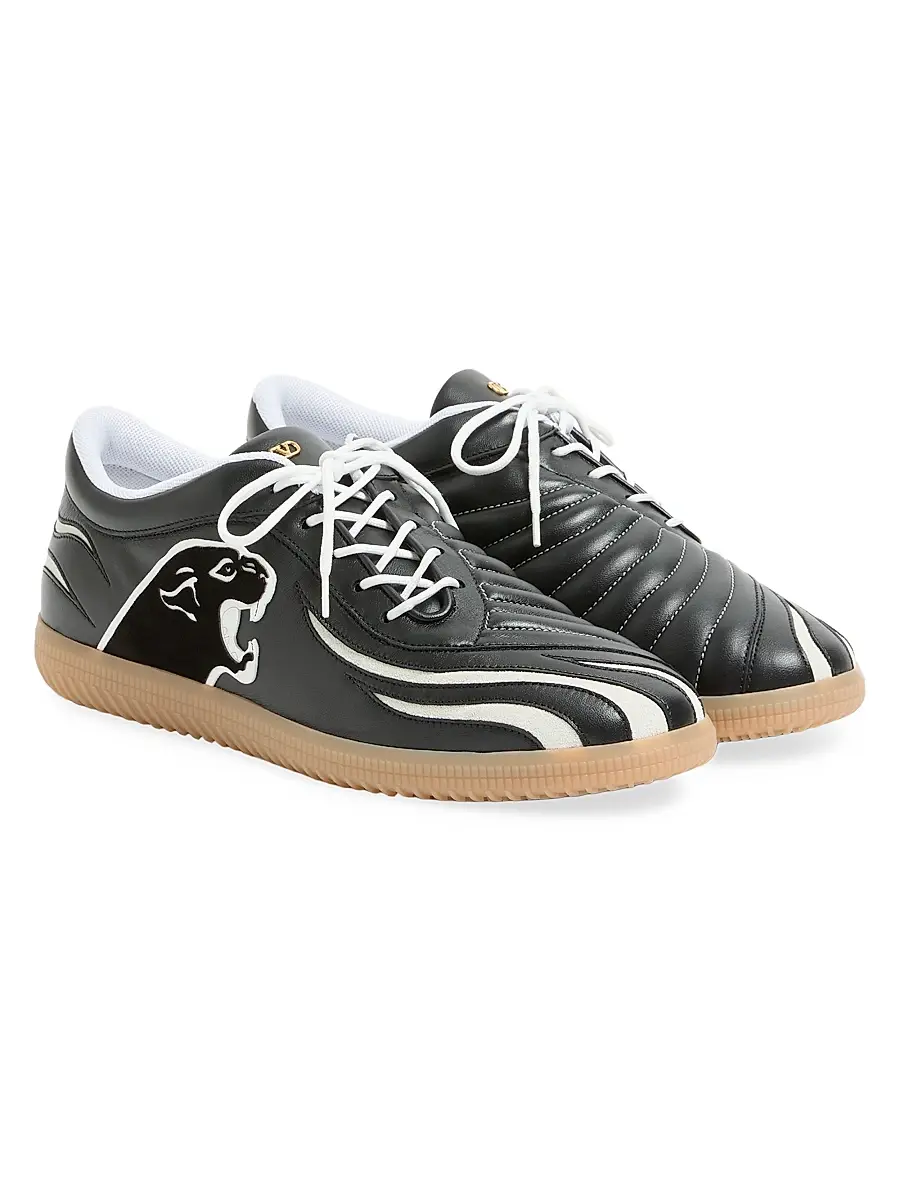 Valentino Men's Kicky Nappa Sneakers | Thumbnail 2 Valentino Men's Kicky Nappa Sneakers | Thumbnail 2