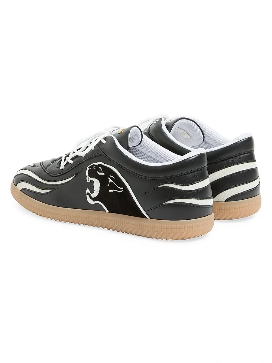 Valentino Men's Kicky Nappa Sneakers | Thumbnail 3 Valentino Men's Kicky Nappa Sneakers | Thumbnail 3