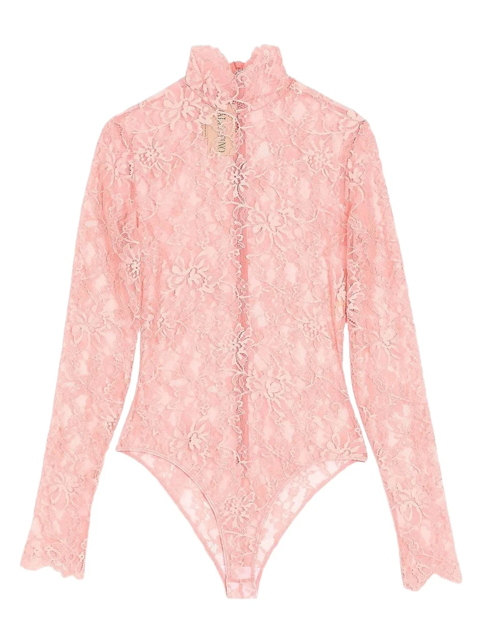Women's Floral Lace Bodysuit Women's Floral Lace Bodysuit