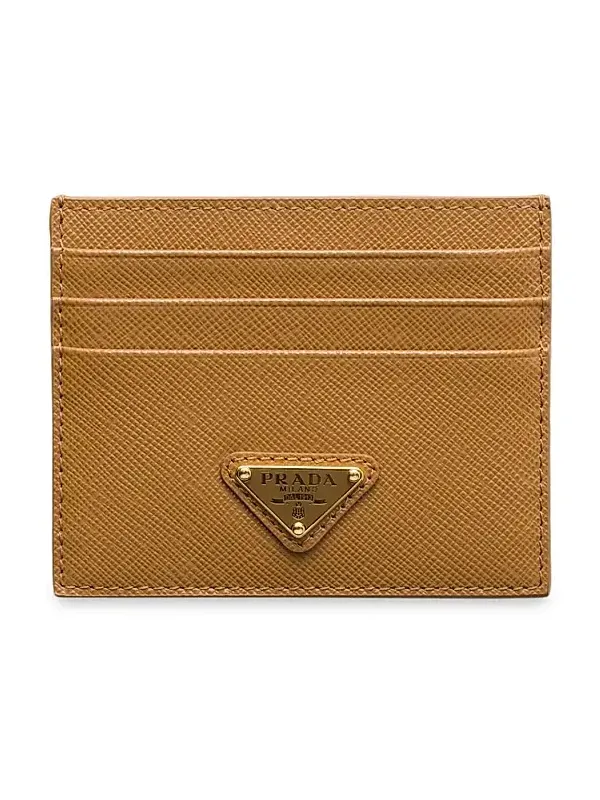Women's Saffiano Leather Card Holder