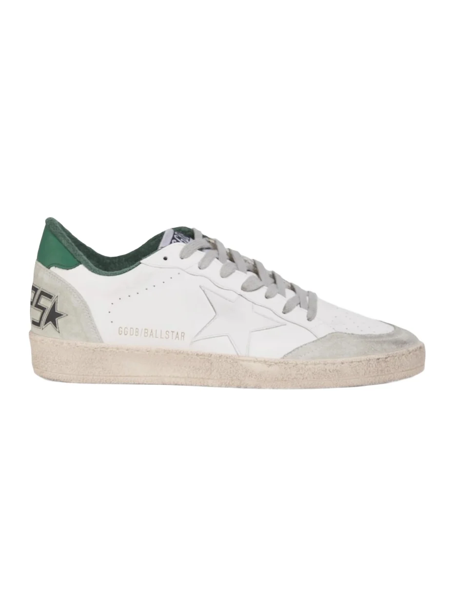 Men's Ballstar Textile & Leather Low-Top Sneakers Men's Ballstar Textile & Leather Low-Top Sneakers