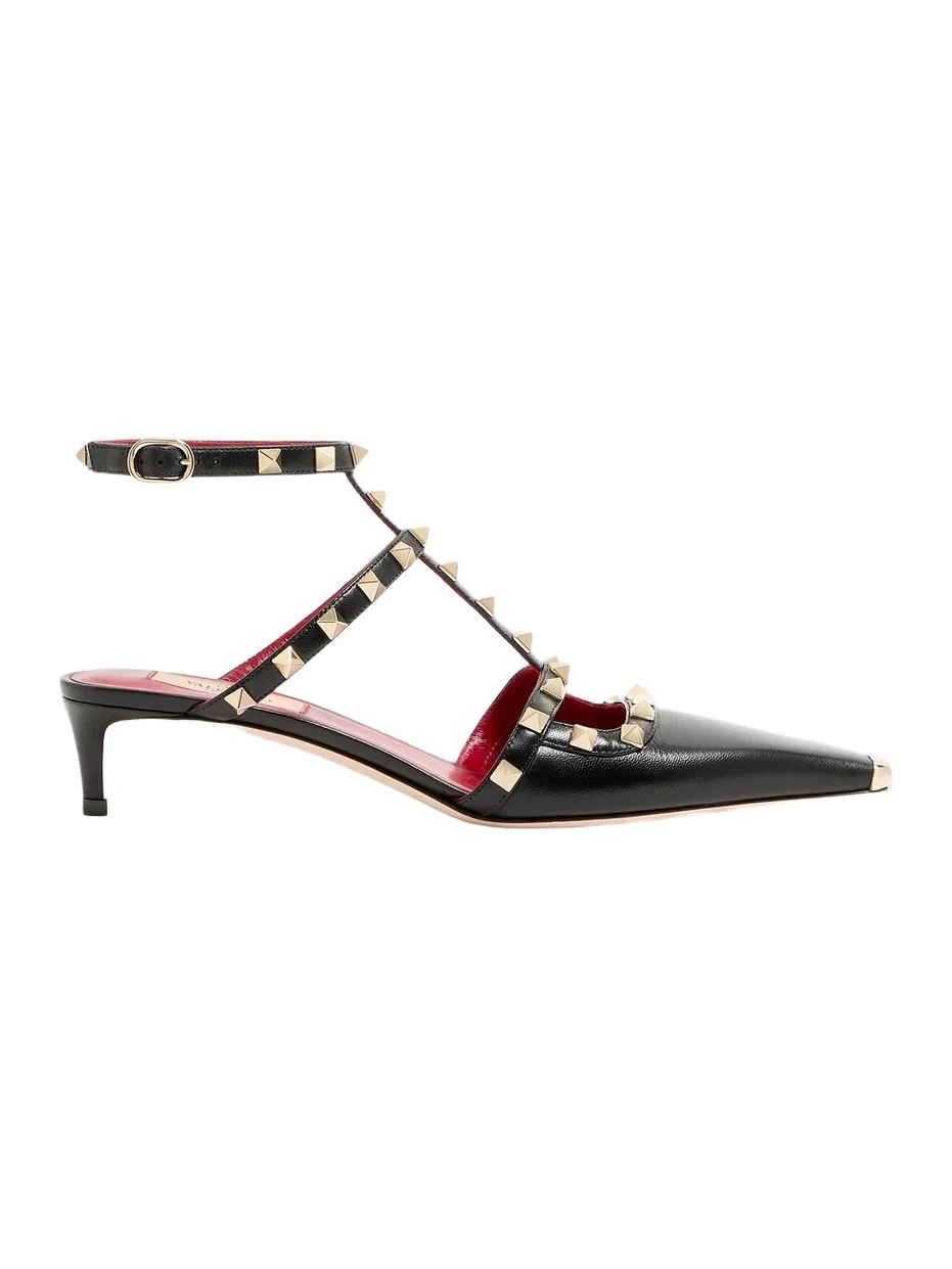 Women's Rockstud 40MM Kidskin Pumps Women's Rockstud 40MM Kidskin Pumps