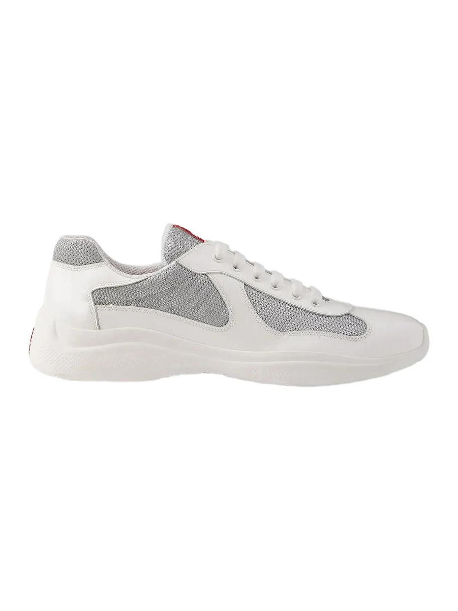Men's Patent Leather and Technical Fabric America's Cup Sneakers