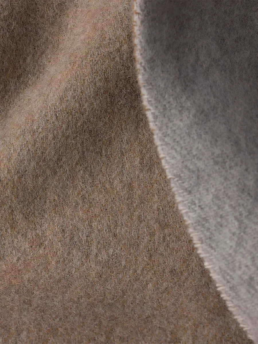 Prada Men's Cashmere and Wool Scarf - Beige Khaki | Thumbnail 4