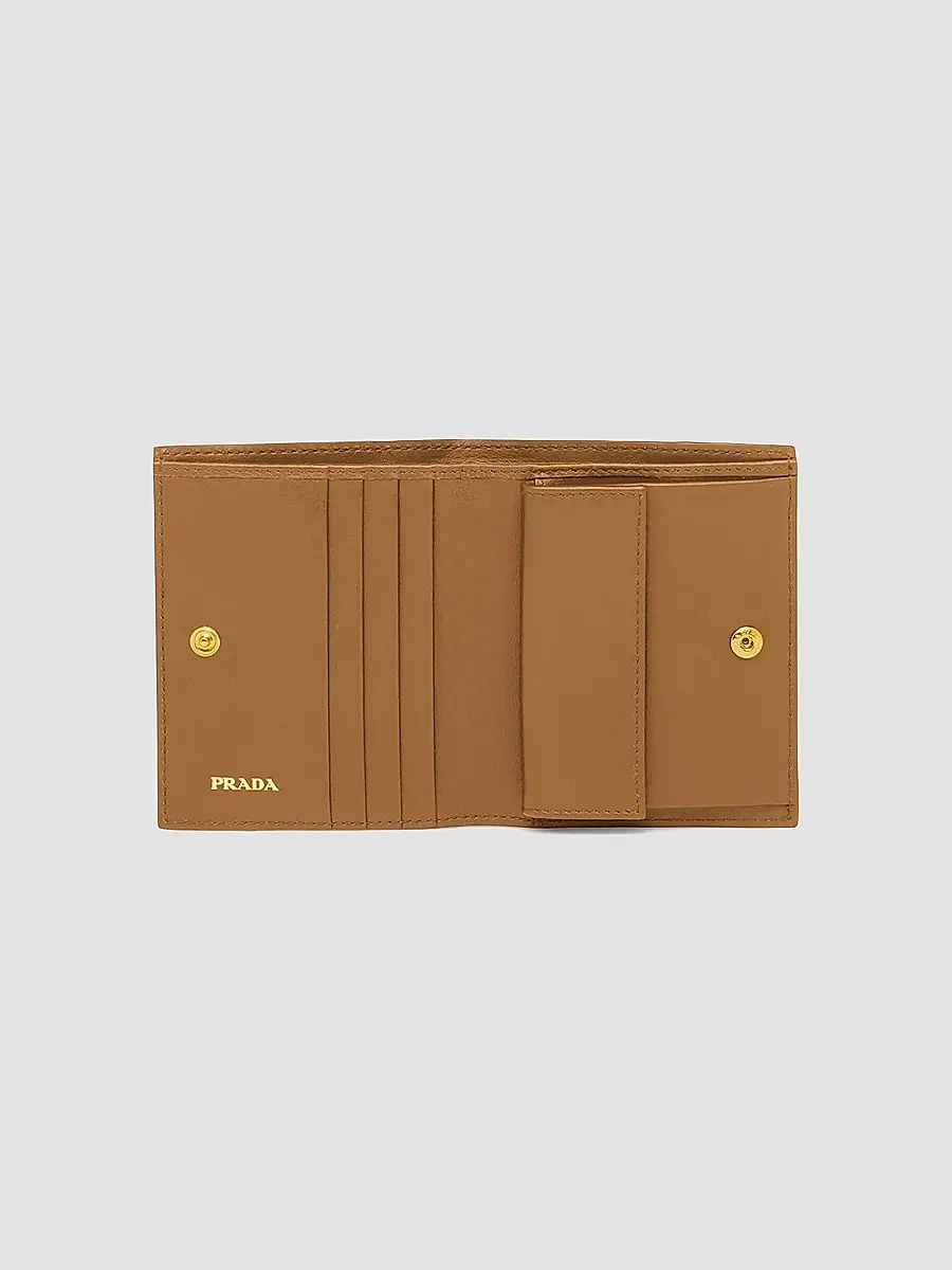 Prada Women's Small Leather Wallet | Thumbnail 4 Prada Women's Small Leather Wallet | Thumbnail 4