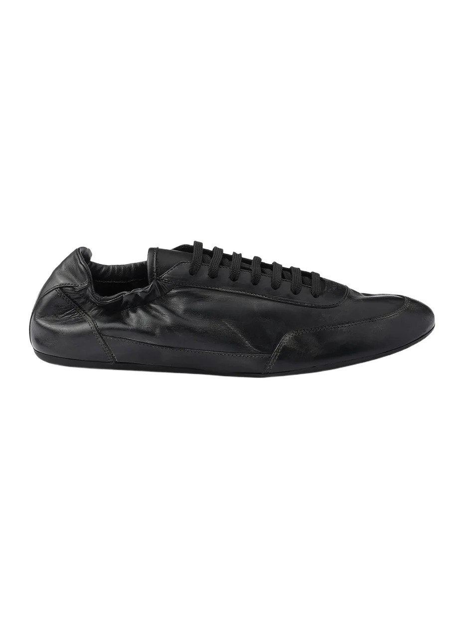 Prada Men's Collapse Leather Sneakers