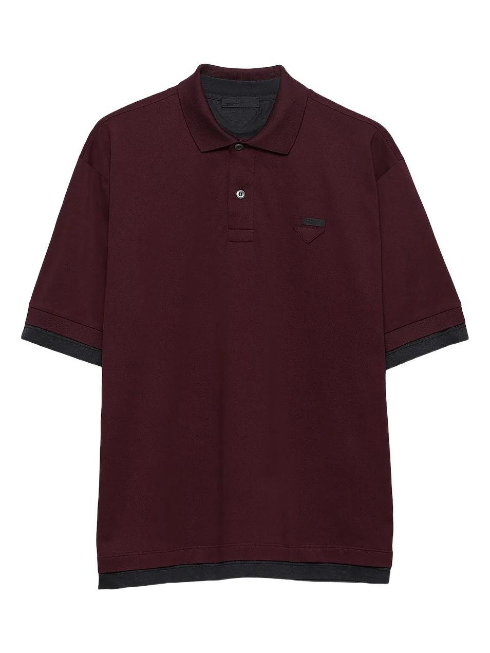 Prada Men's Cotton Polo Shirt