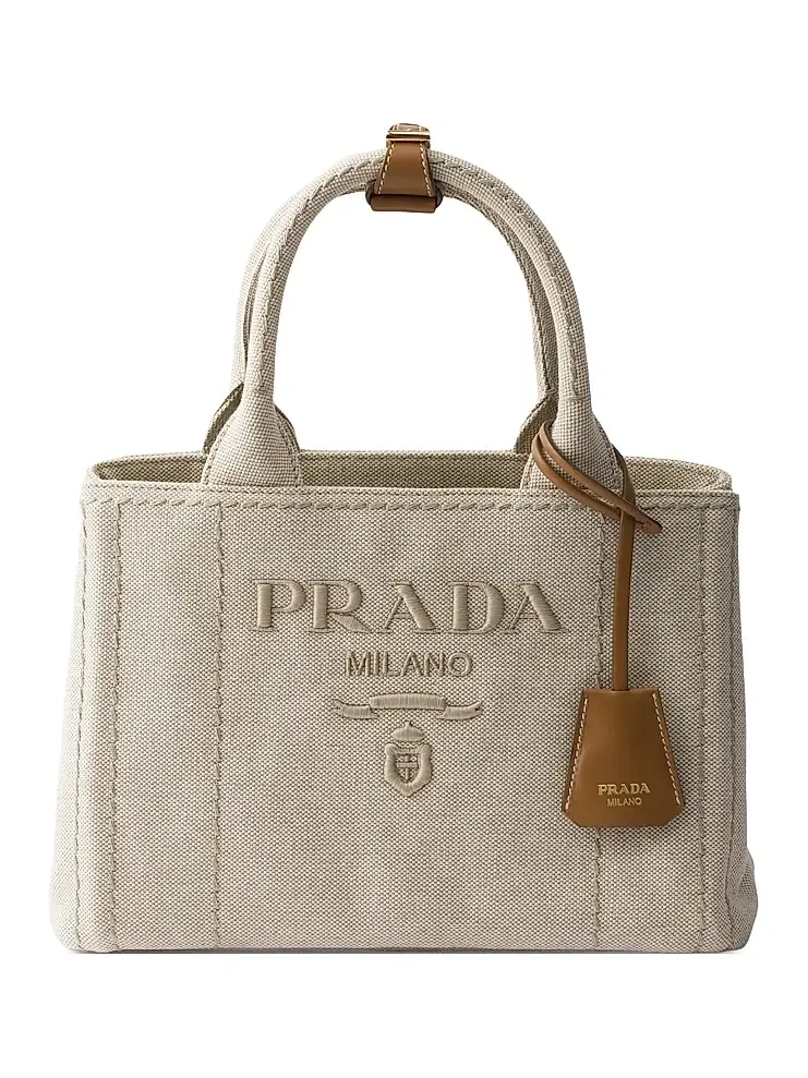 Women's Jardinière Cotton Canvas Mini Top Handle Bag Women's Jardinière Cotton Canvas Mini Top Handle Bag