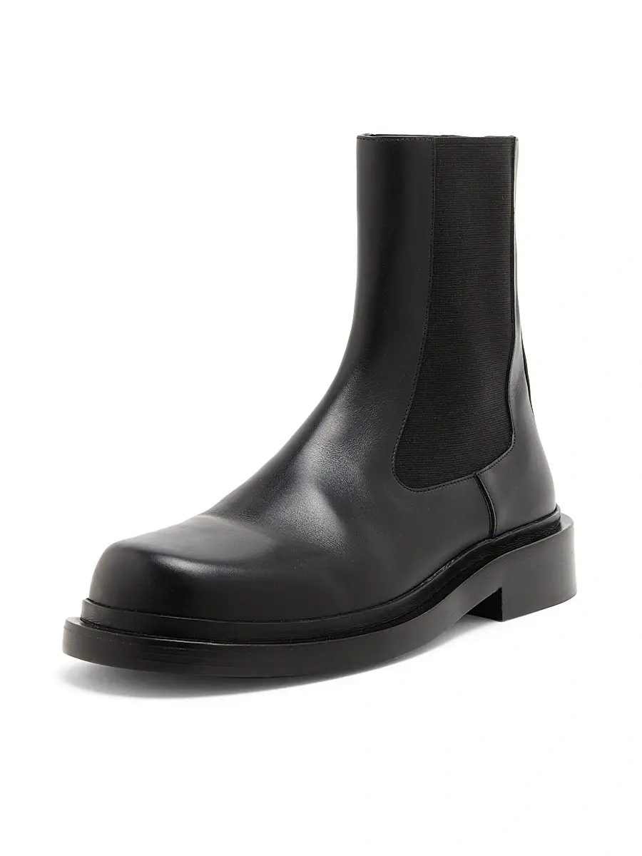 Jil Sander Women's Leather Ankle Boots | Thumbnail 2
