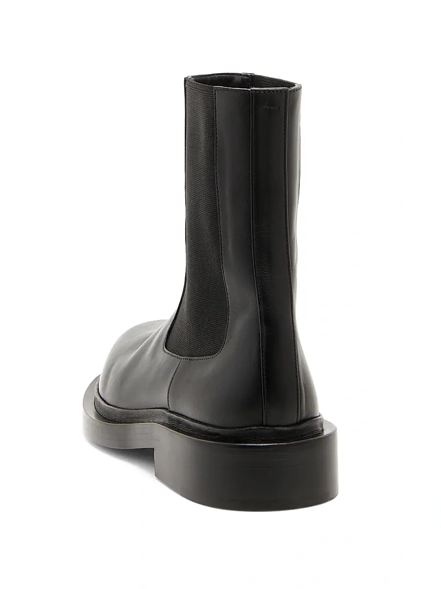 Jil Sander Women's Leather Ankle Boots | Thumbnail 3