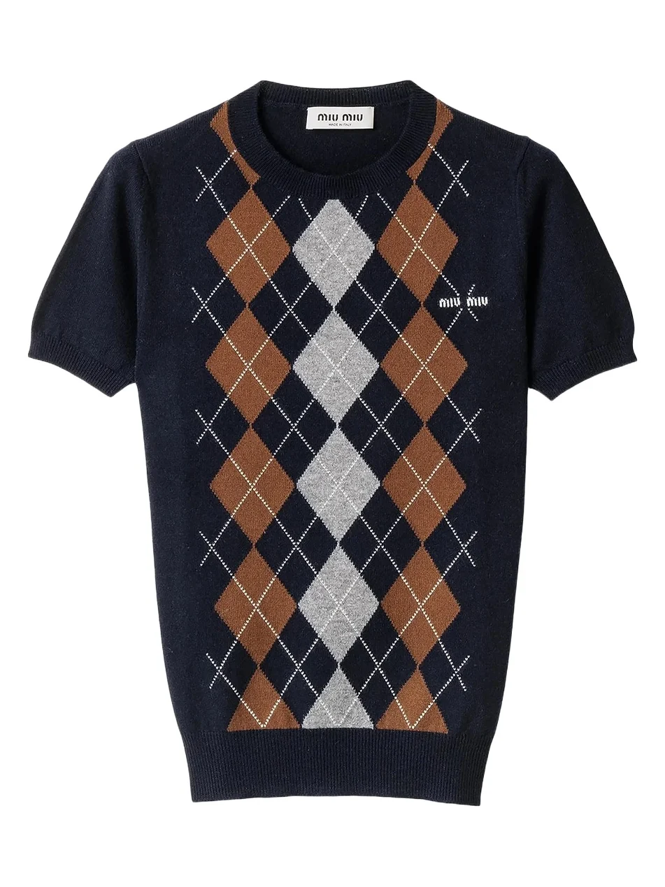 Miu Miu Women's Cashmere Crew Neck Sweater