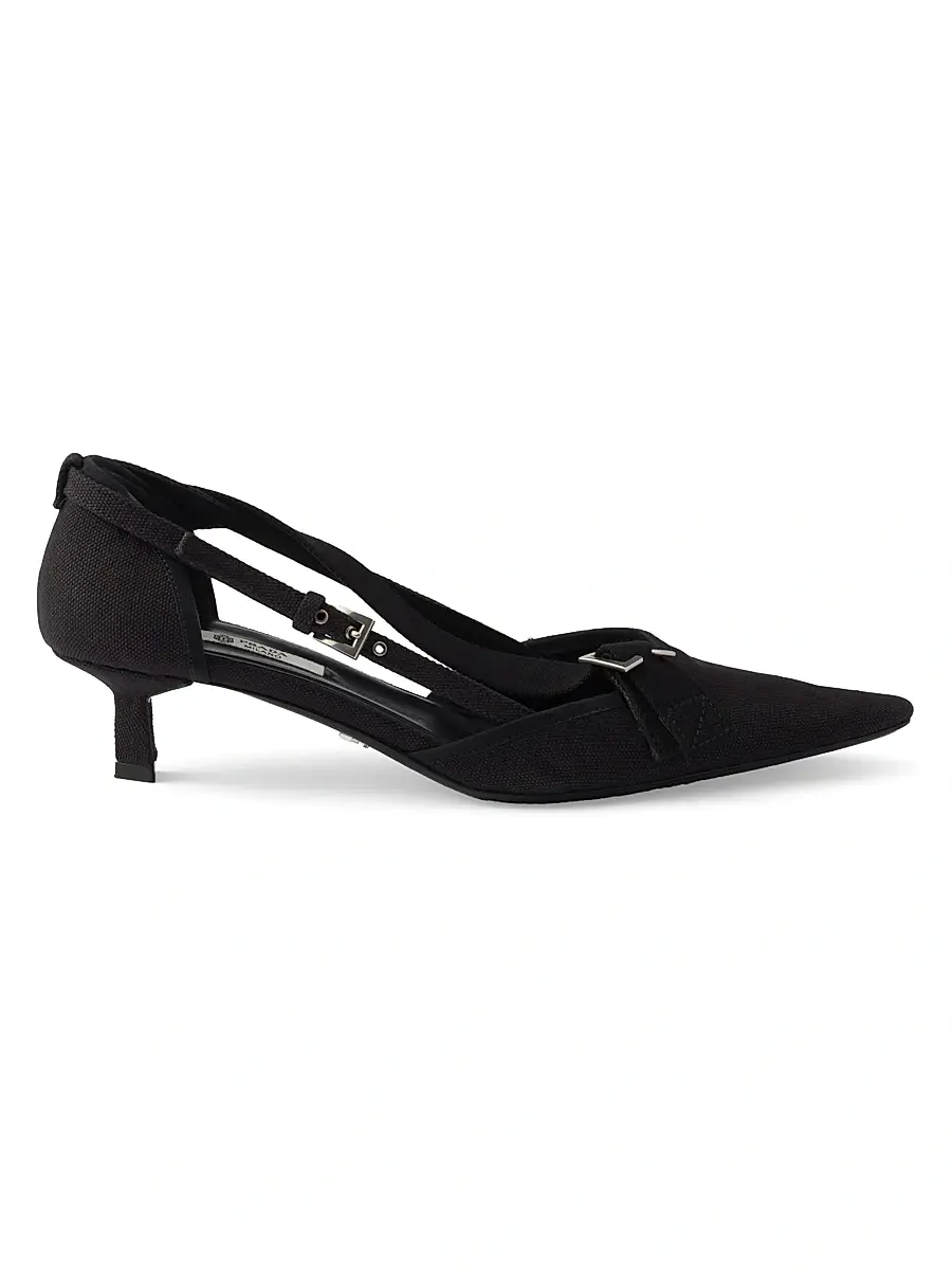 Prada Women's Canvas Pumps