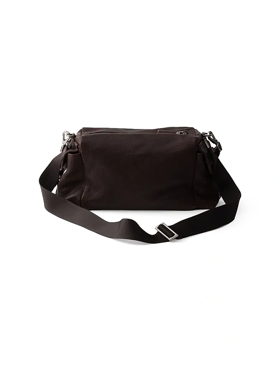 Prada Men's Explore Leather Bag | Thumbnail 3 Prada Men's Explore Leather Bag | Thumbnail 3