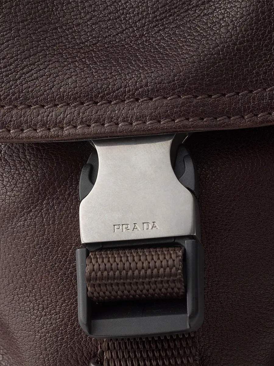 Prada Men's Explore Leather Bag | Thumbnail 6 Prada Men's Explore Leather Bag | Thumbnail 6