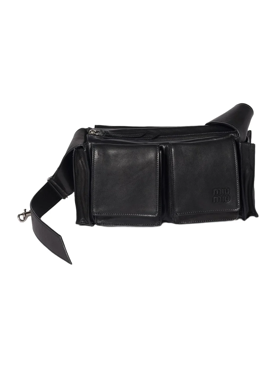 Women's Utilitaire Nappa Leather Shoulder Bag Women's Utilitaire Nappa Leather Shoulder Bag