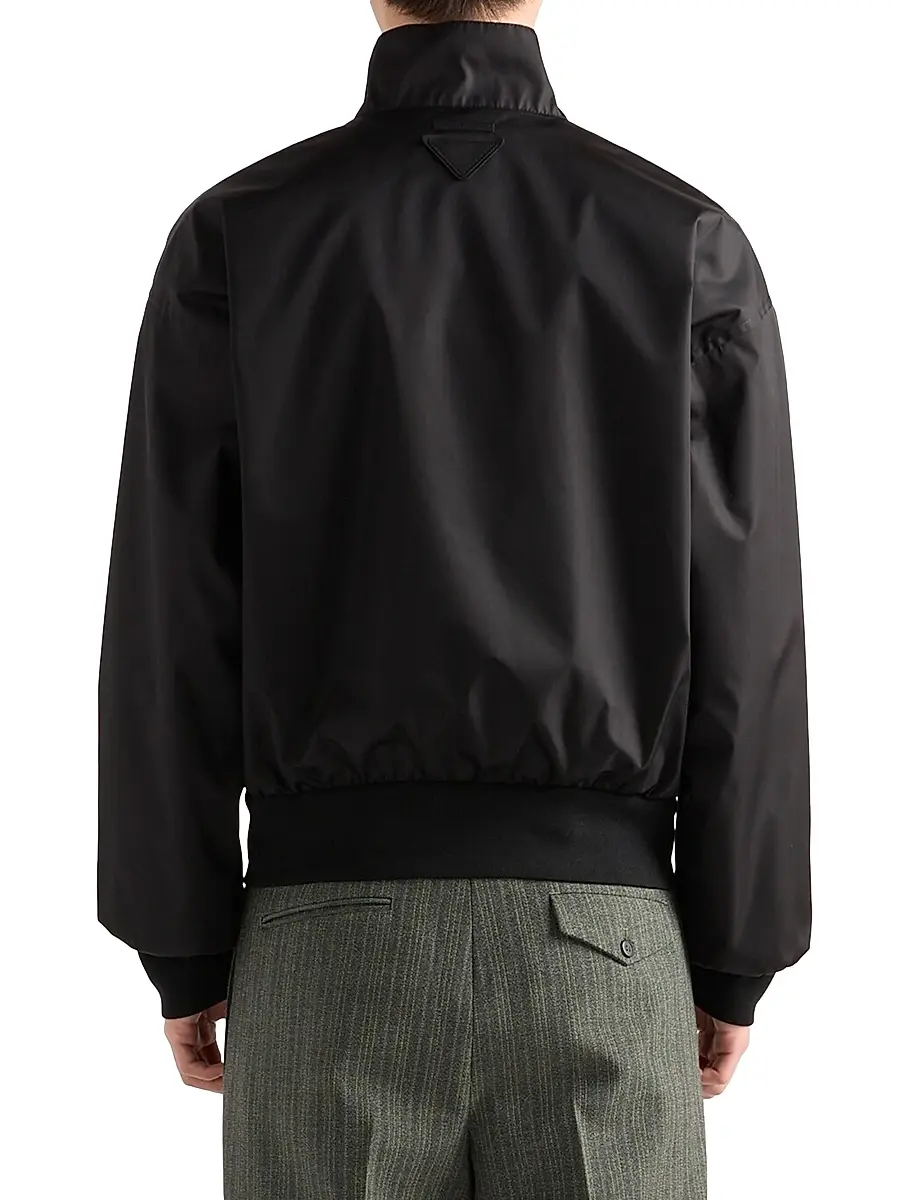 Prada Men's Re-Nylon Jacket - Black | Thumbnail 4 Prada Men's Re-Nylon Jacket - Black | Thumbnail 4