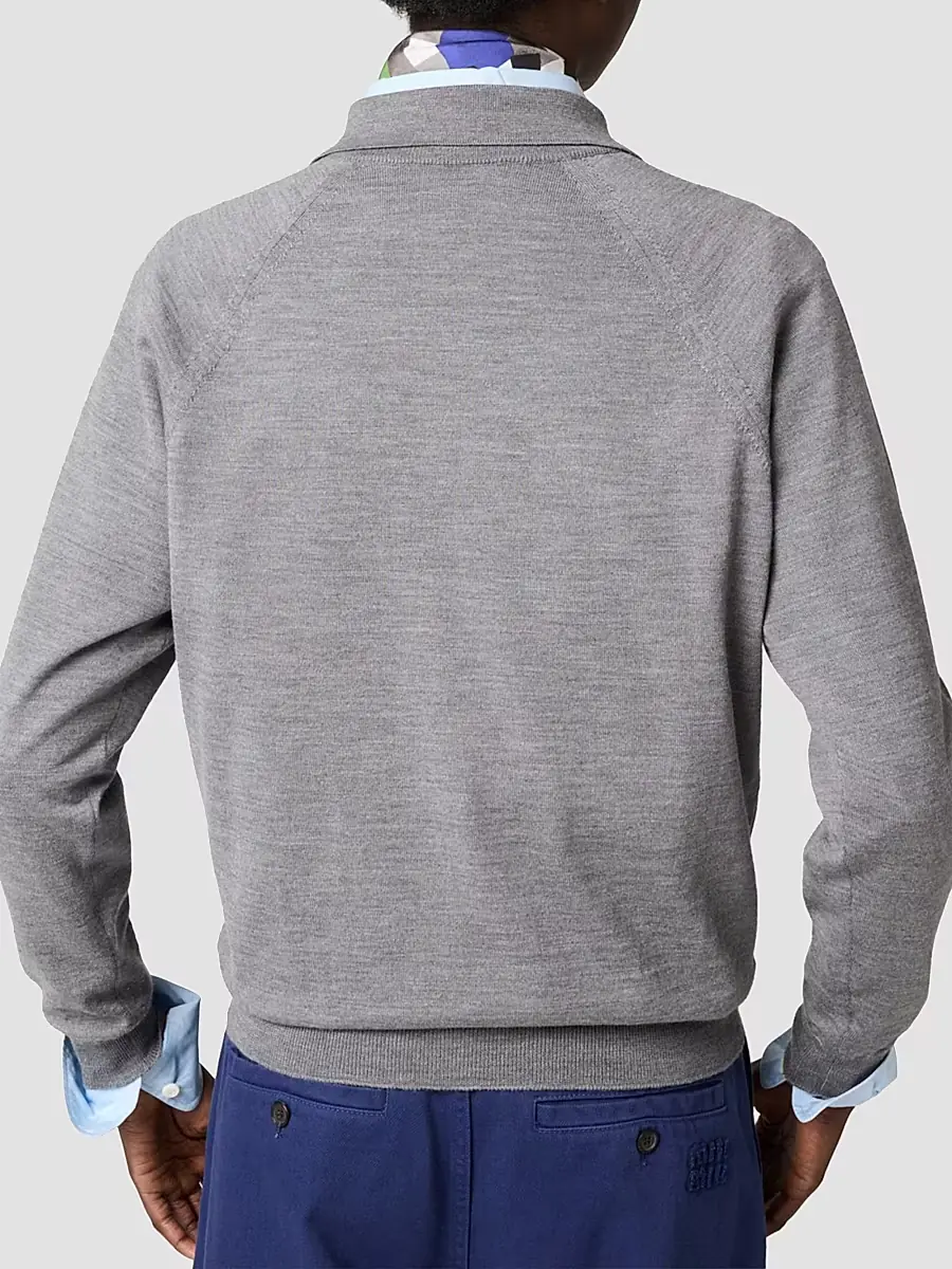 Miu Miu Women's Wool Polo Sweater | Thumbnail 3