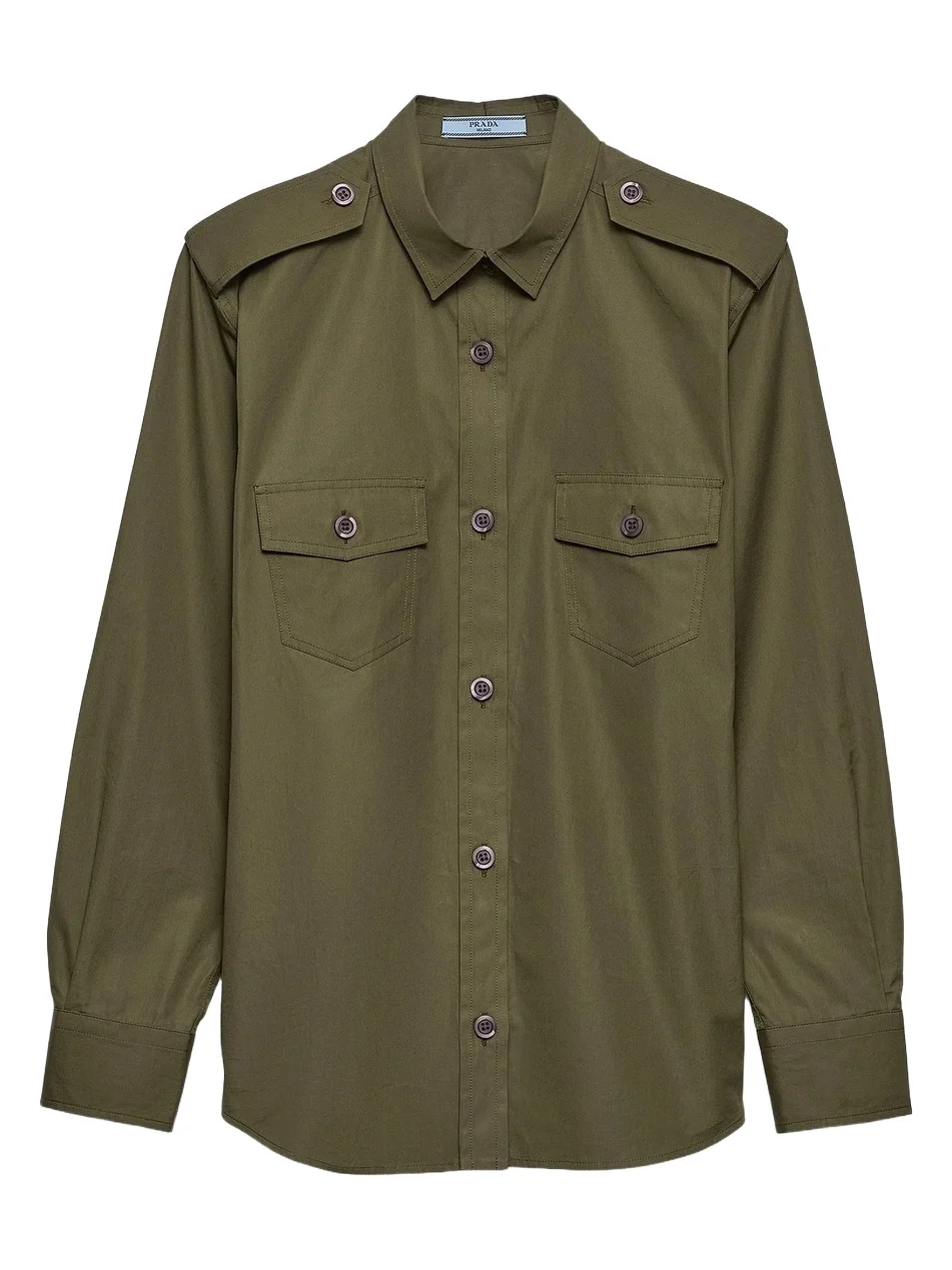 Women's Cotton Poplin Shirt