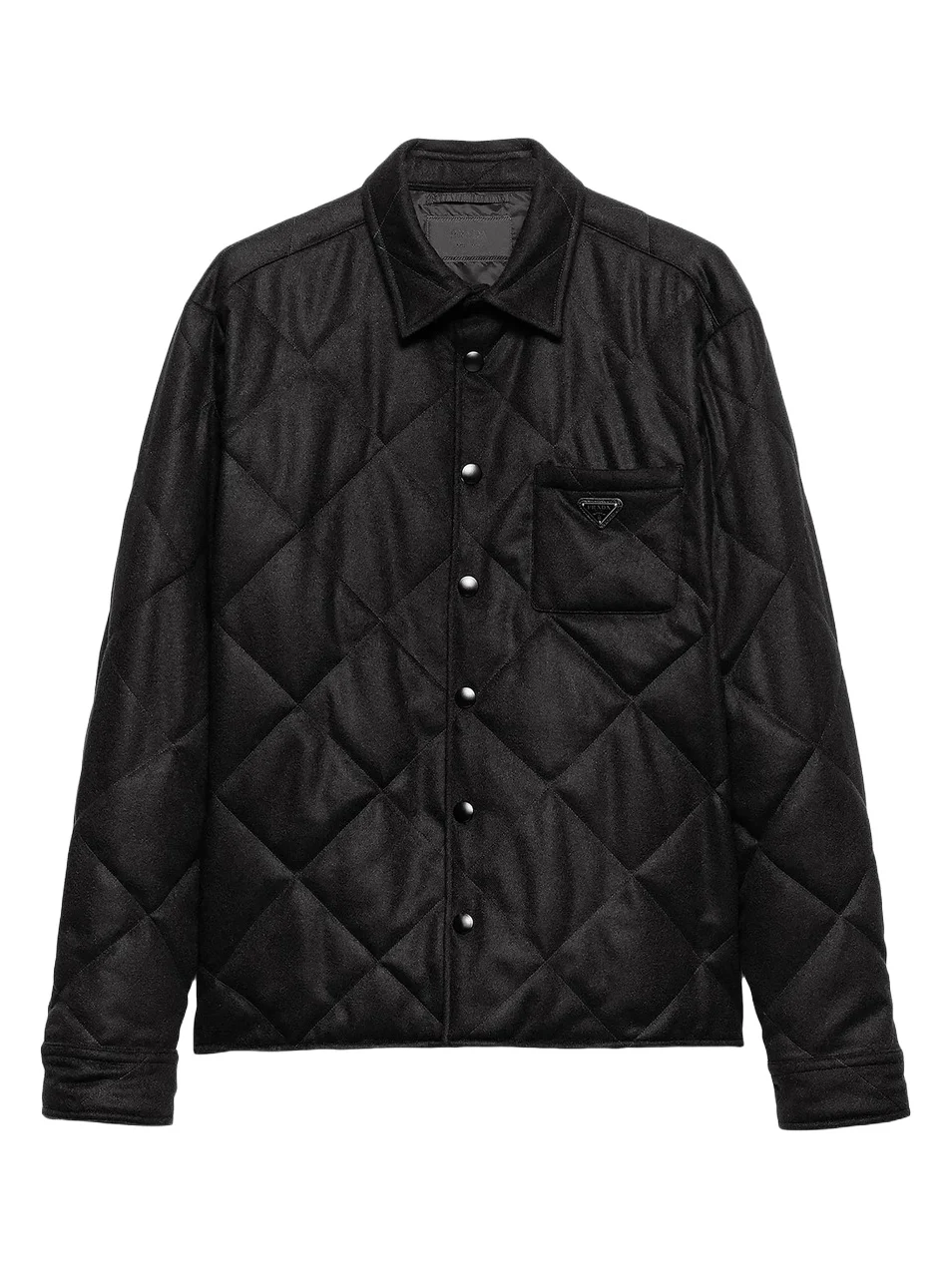 Prada Men's Padded Cashmere Shirt