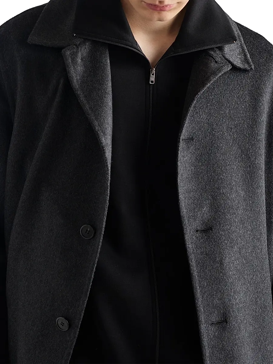 Prada Men's Technical Cotton Blouson Jacket | Thumbnail 5