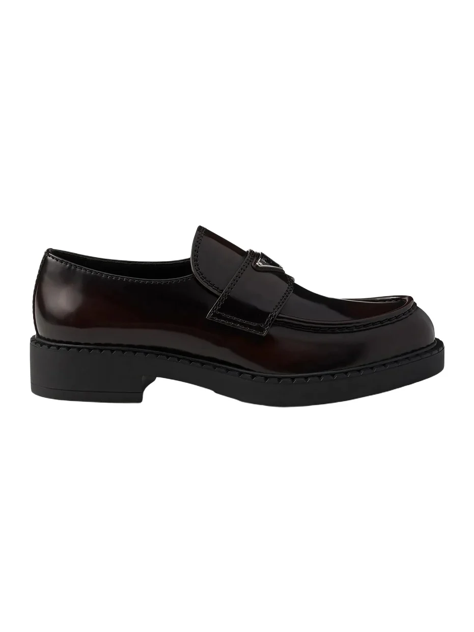 Men's Men's Brushed Leather Loafers Men's Men's Brushed Leather Loafers