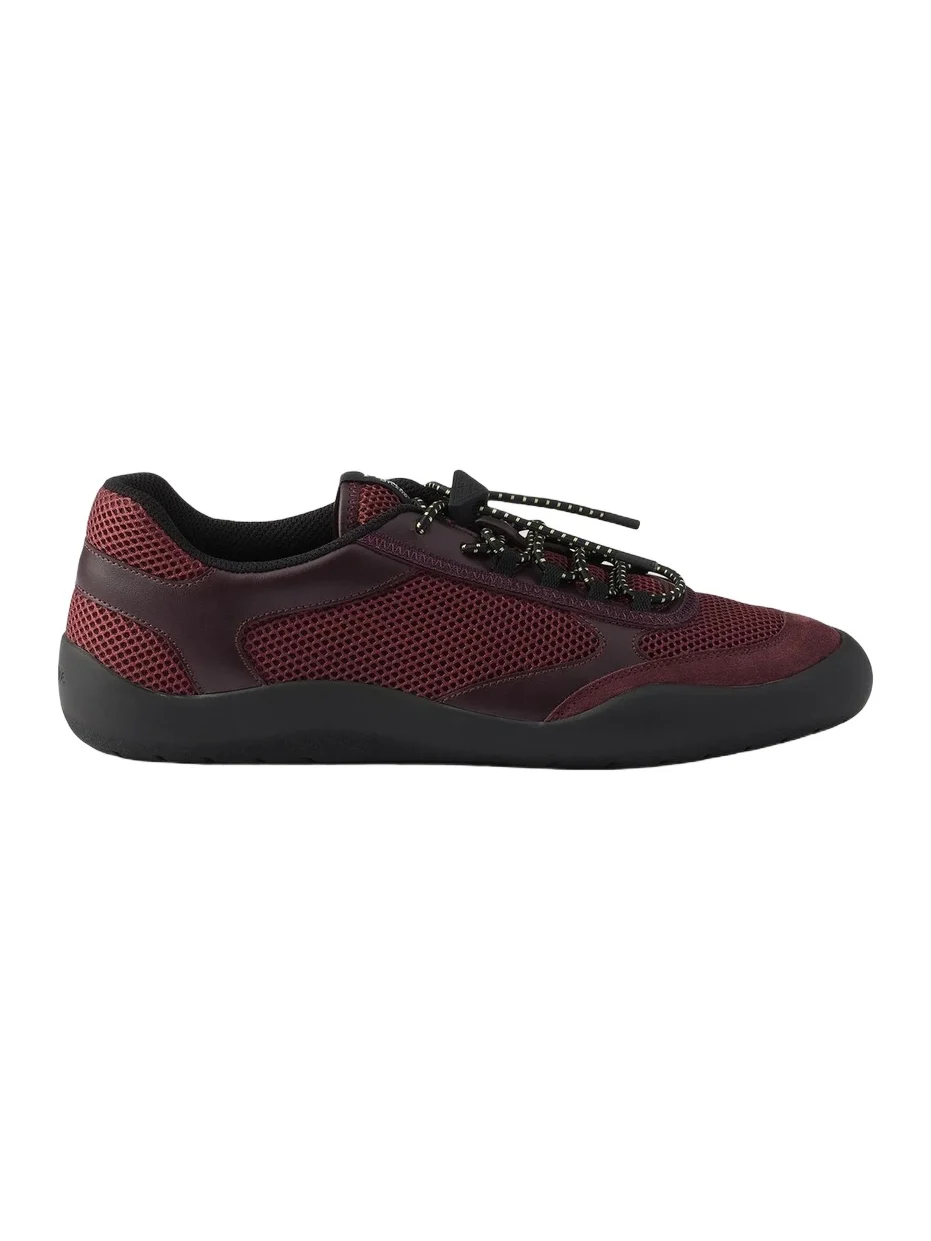 Prada Women's Speedrock Mesh Fabric Sneakers