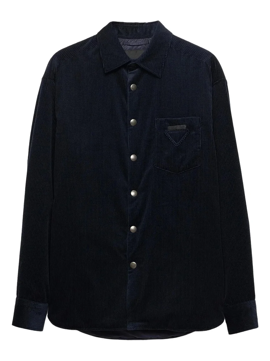 Prada Men's Corduroy Shirt