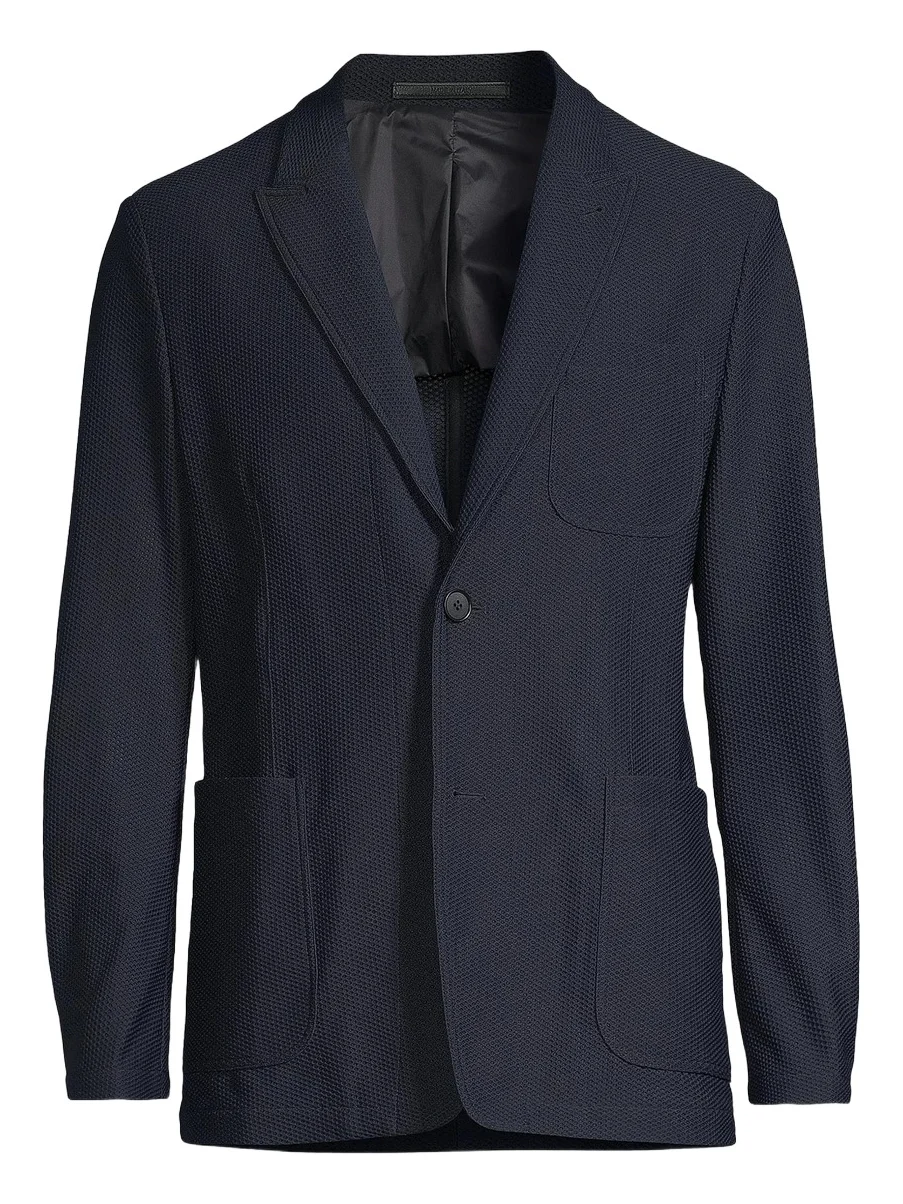 Giorgio Armani Men's Peak-Lapel Two-Button Blazer