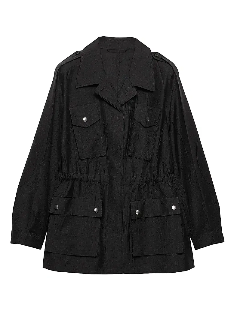 Prada Women's Garment Dyed Kid Mohair Jacket