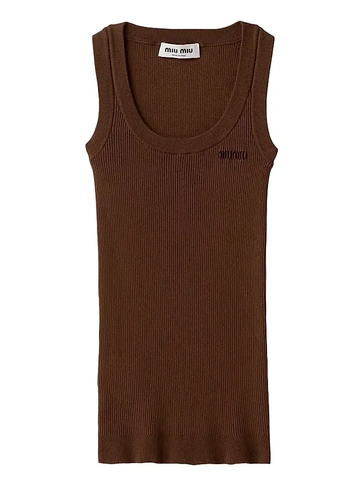 Women's Cotton Knit Tank Top