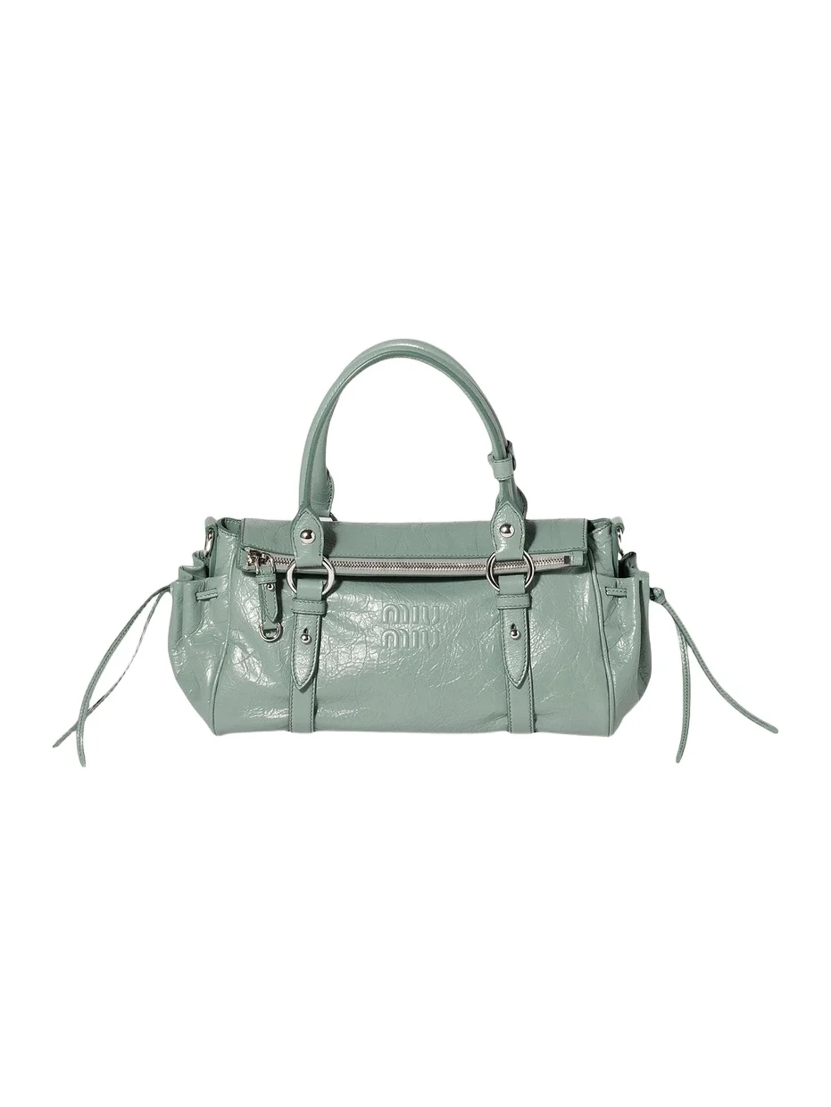 Women's Nappa Leather Top Handle Bag