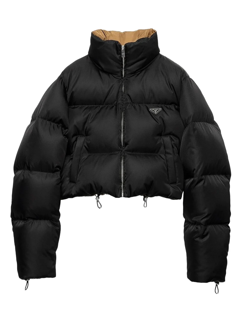 Women's Cropped Nylon Down Jacket Women's Cropped Nylon Down Jacket