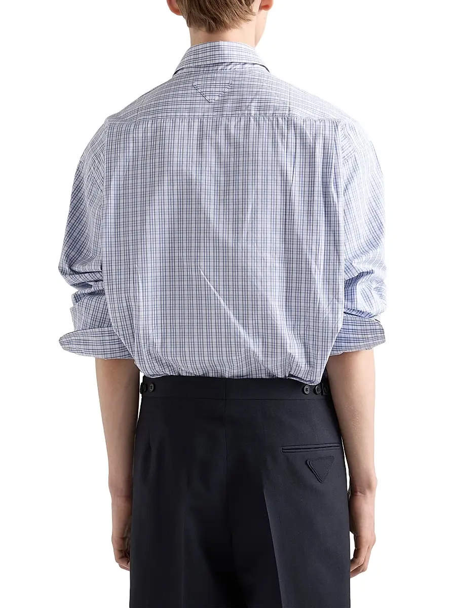 Prada Men's Cotton Shirt | Thumbnail 4