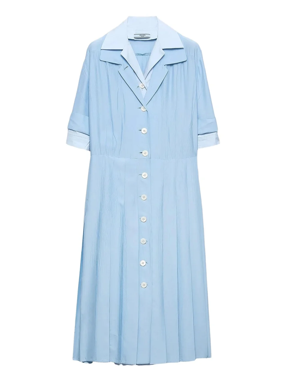 Women's Pongé and Poplin Shirt Dress Women's Pongé and Poplin Shirt Dress