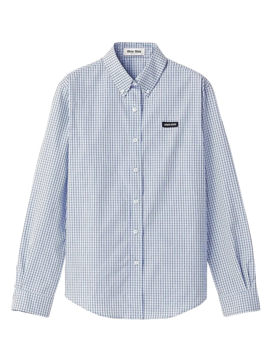 Miu Miu Women's Checked Shirt