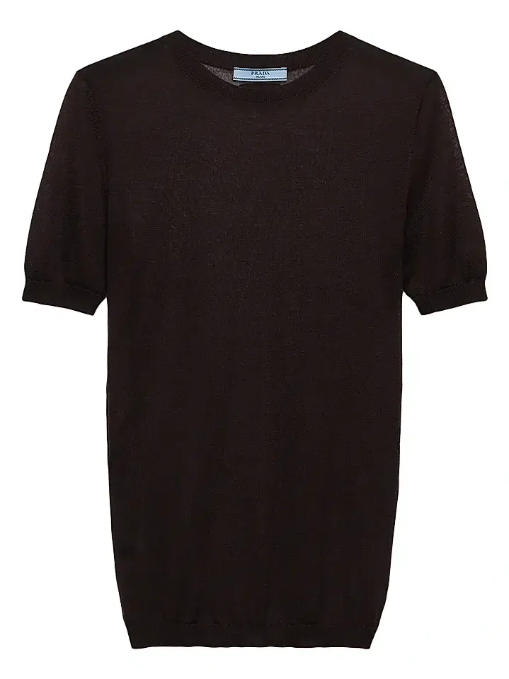 Women's Cashmere and Silk Crew-Neck Sweater Women's Cashmere and Silk Crew-Neck Sweater