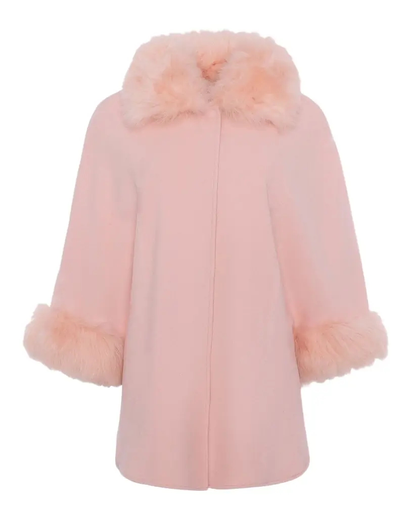 Gorski Select Wool & Lamb Cape | Image 1 Gorski Select Wool & Lamb Cape | Image 1