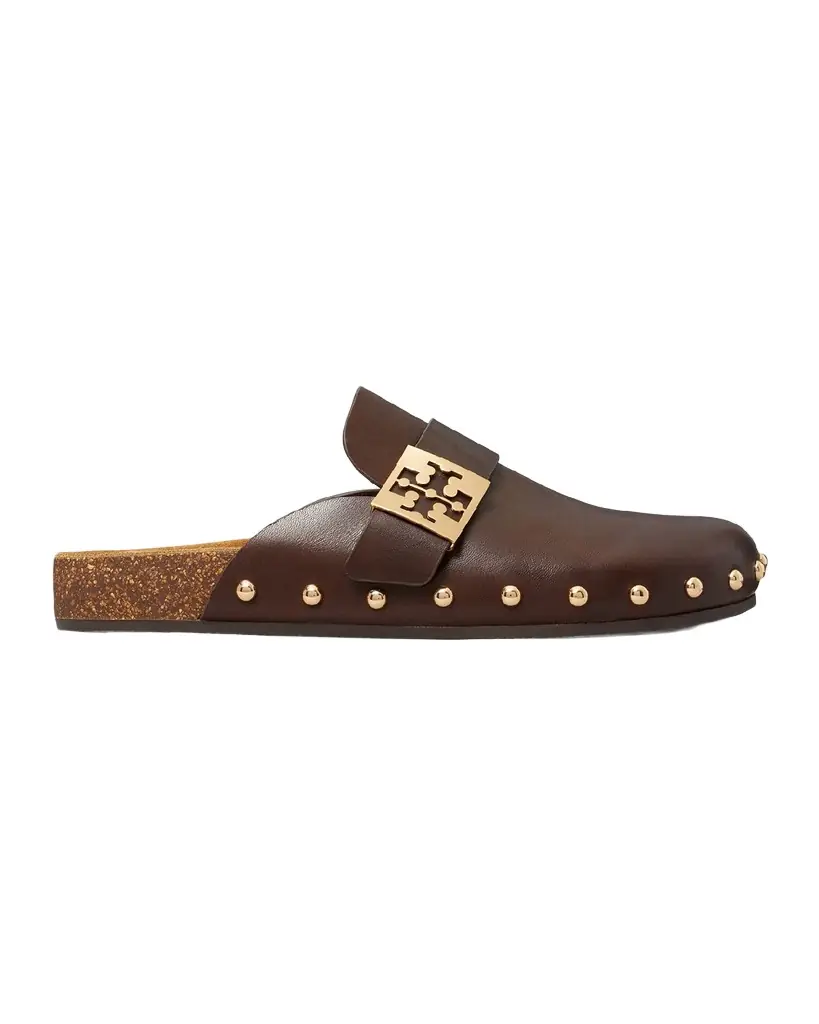 Mellow Leather Buckle Slide Mules Mellow Leather Buckle Slide Mules