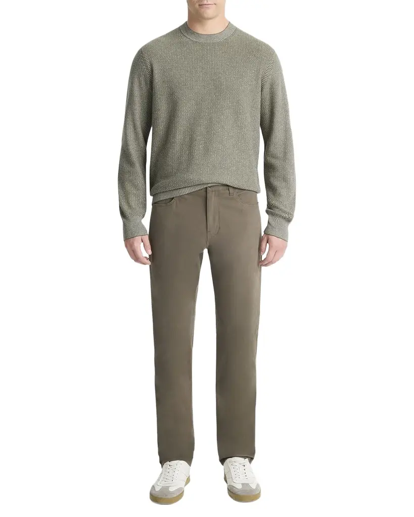 Vince Men's Dylan Peached Cotton 5-Pocket Pants | Image 1 Vince Men's Dylan Peached Cotton 5-Pocket Pants | Image 1