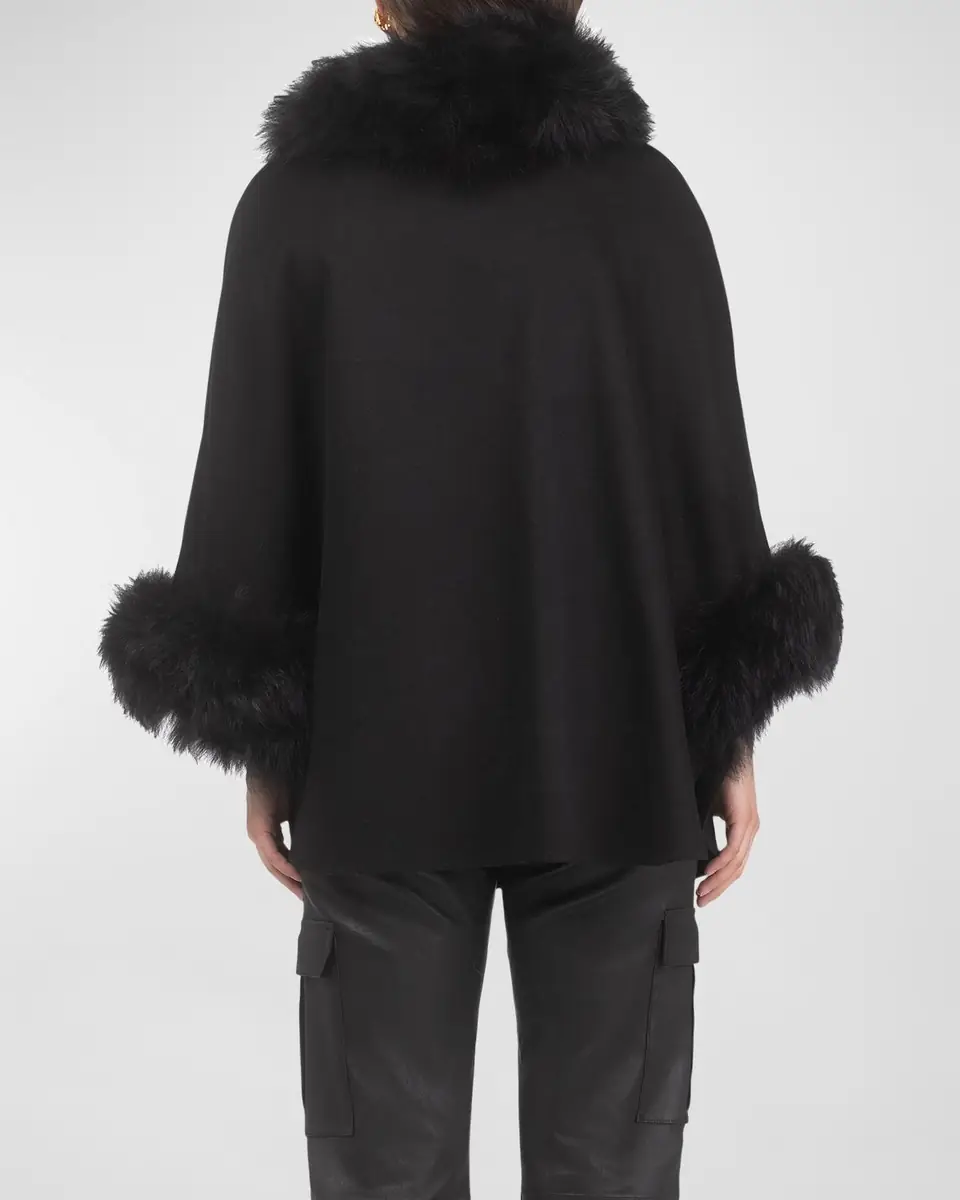 Gorski Select Wool & Lamb Cape | Thumbnail 5 Gorski Select Wool & Lamb Cape | Thumbnail 5
