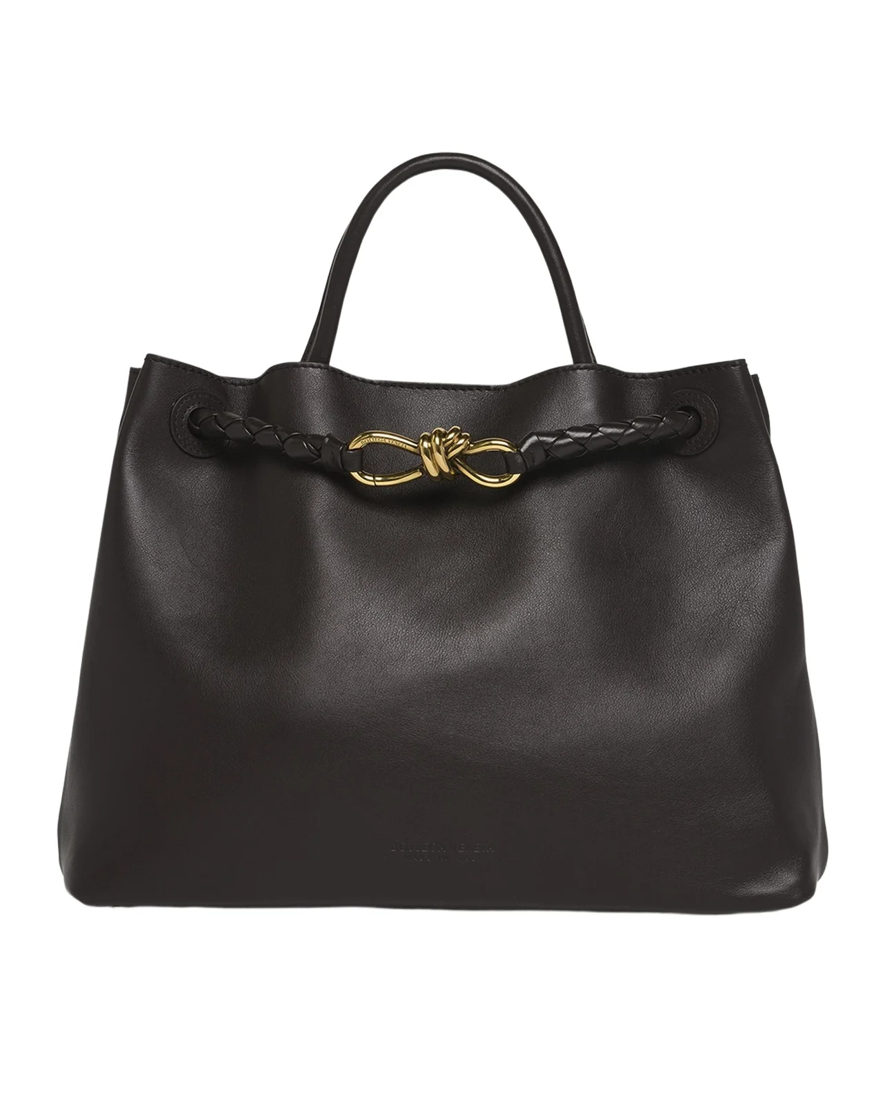 Bottega Veneta Andiamo Medium Leather Tote Bag