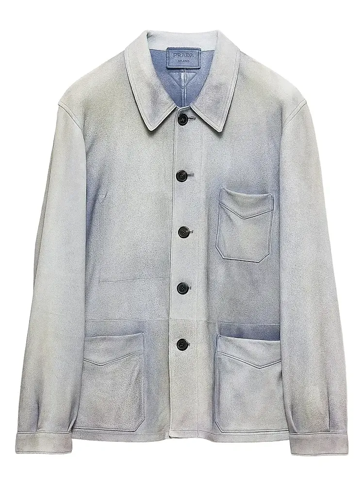 Men's Suede Caban Jacket