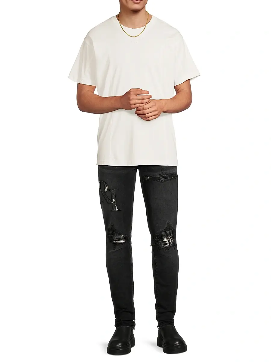 Diesel Men's Norm Cotton Crewneck T-Shirt | Thumbnail 2 Diesel Men's Norm Cotton Crewneck T-Shirt | Thumbnail 2