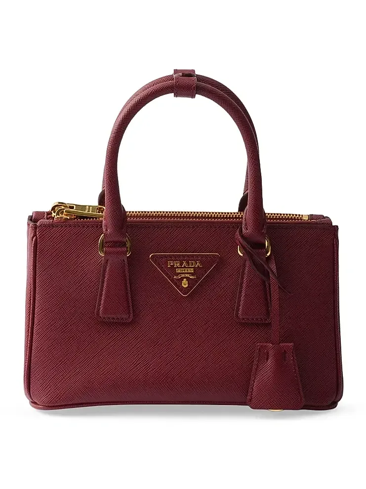 Women's Galleria Saffiano Leather Mini Top Handle Bag Women's Galleria Saffiano Leather Mini Top Handle Bag