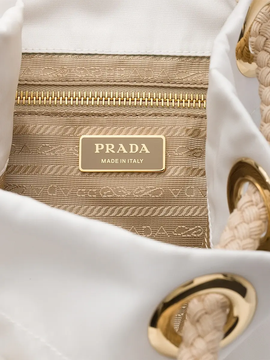 Prada Women's Mariner Re-Nylon Small Bucket Bag | Thumbnail 9 Prada Women's Mariner Re-Nylon Small Bucket Bag | Thumbnail 9