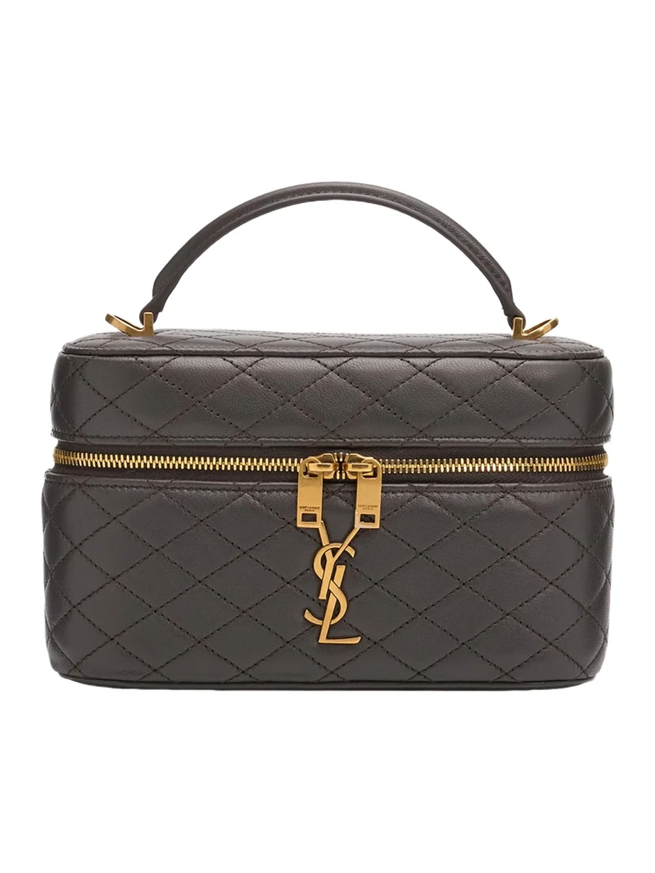 Gaby Vanity Quilted Leather Bag Gaby Vanity Quilted Leather Bag
