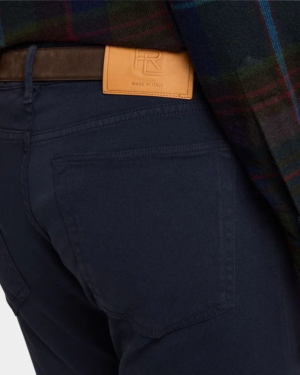 Ralph Lauren Purple Label Men's Slim Fit Stretch Twill Pants | Thumbnail 5 Ralph Lauren Purple Label Men's Slim Fit Stretch Twill Pants | Thumbnail 5
