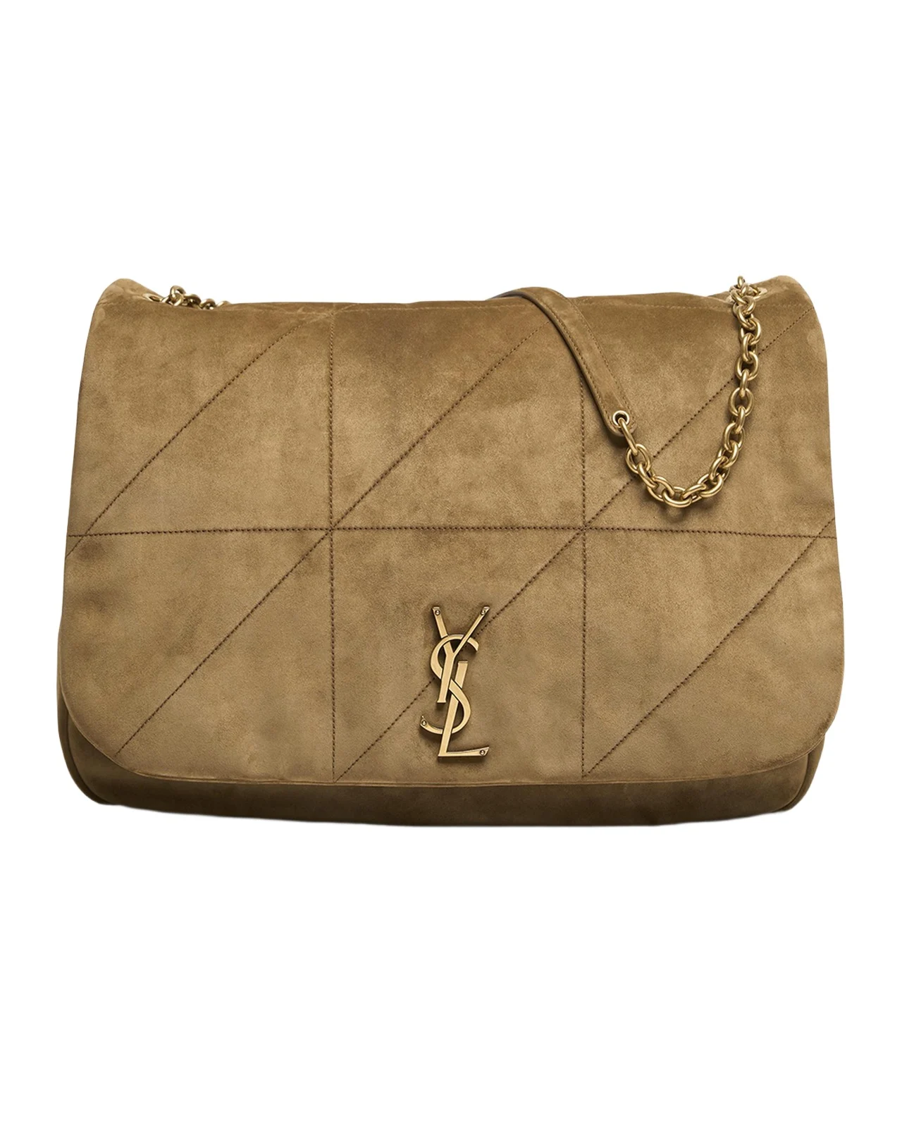 Jamie 4.3 Maxi YSL Shoulder Bag in Quilted Suede Jamie 4.3 Maxi YSL Shoulder Bag in Quilted Suede
