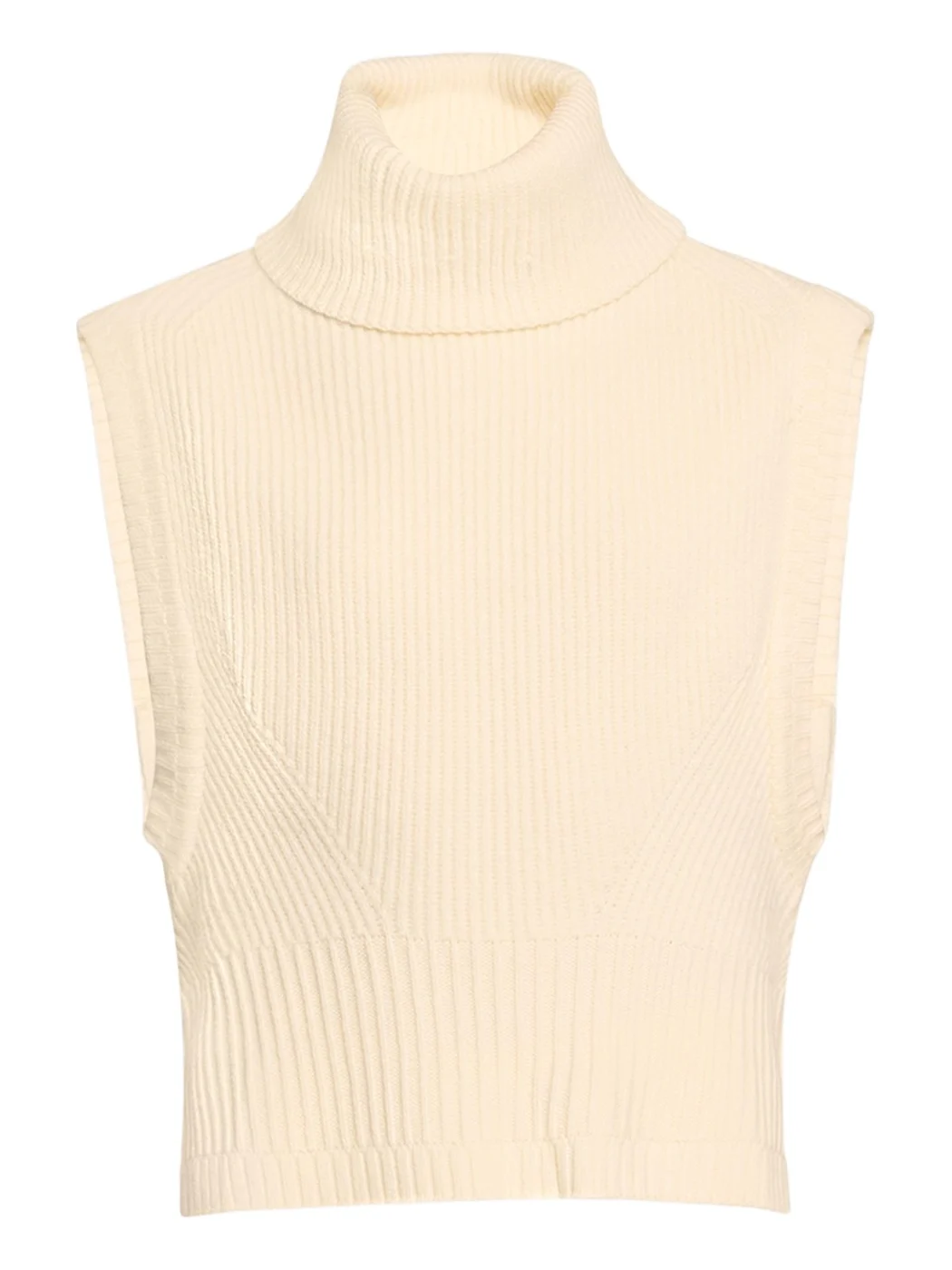 Maple Wool & Cashmere Sleeveless Turtleneck Top Maple Wool & Cashmere Sleeveless Turtleneck Top